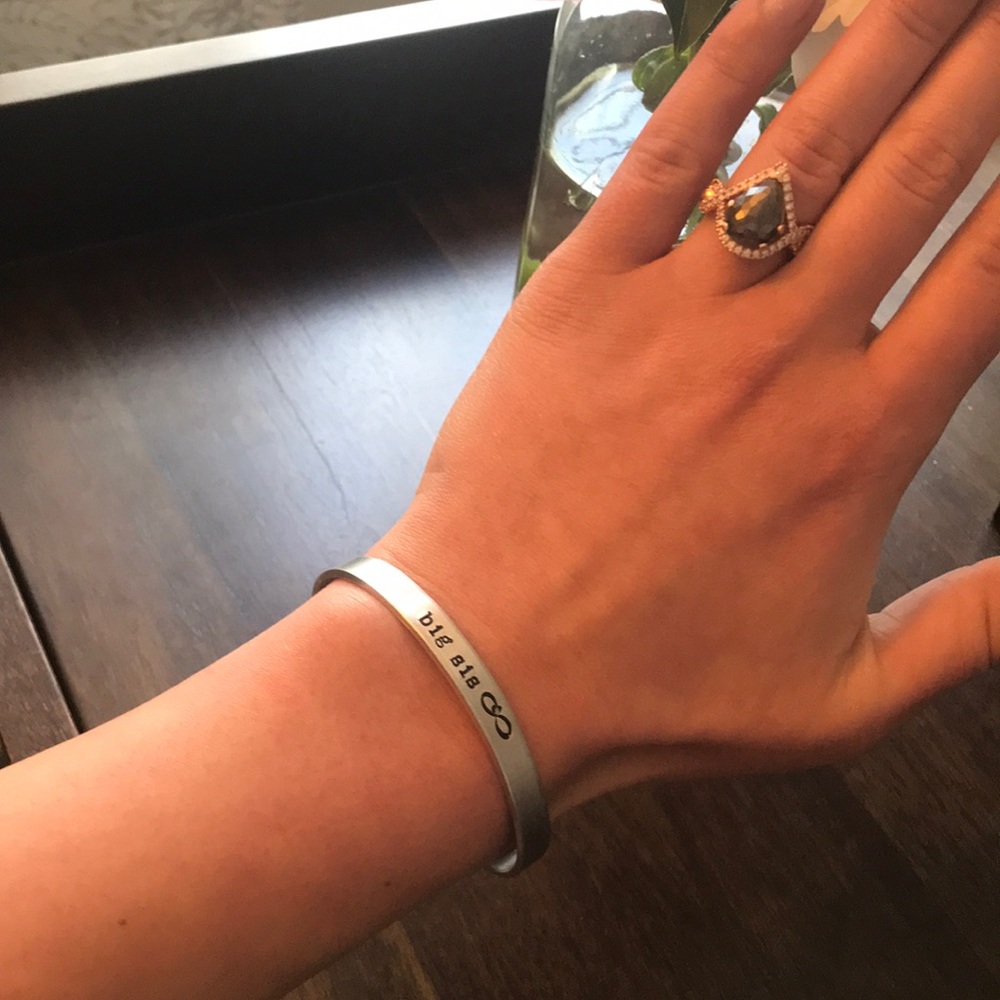 BIG SIS • BRACELET • HAND STAMPED METAL
